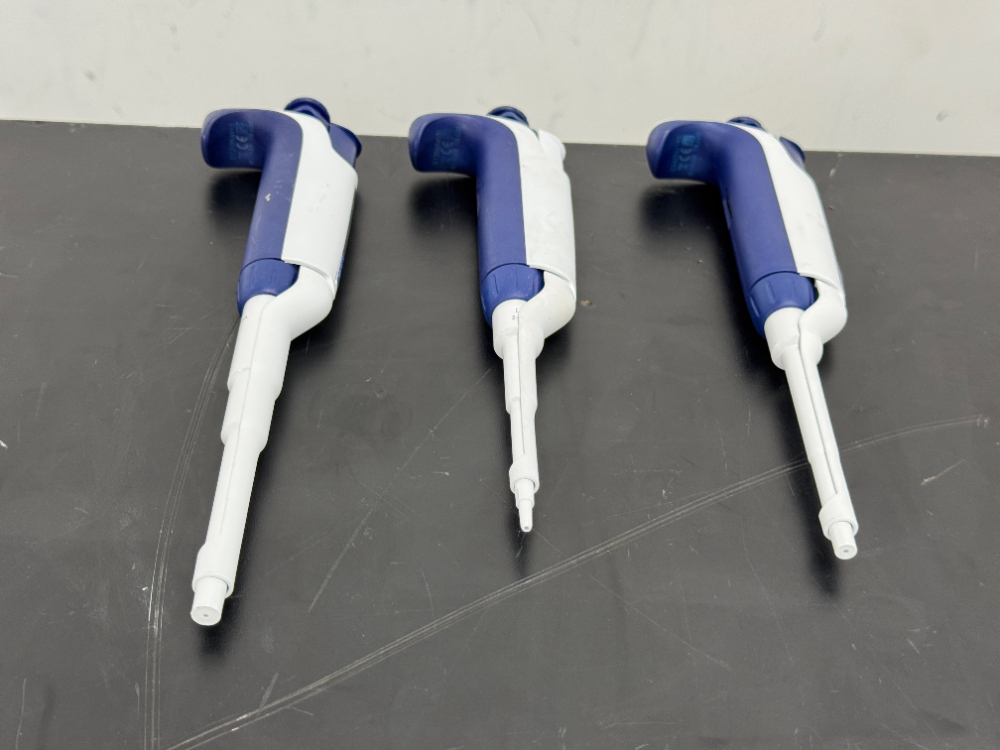 Image of Rainin Pipet-Lite XLS Single Channel Pipettes - Quantity 3